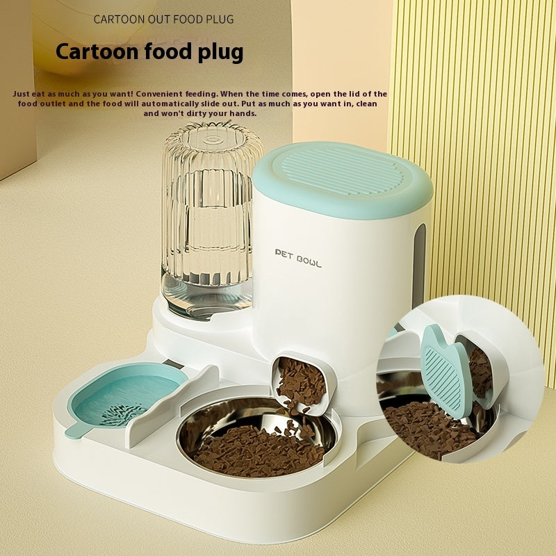 Enhance Your Cat's Feeding Experience with Our Automatic Feeding Water Fountain